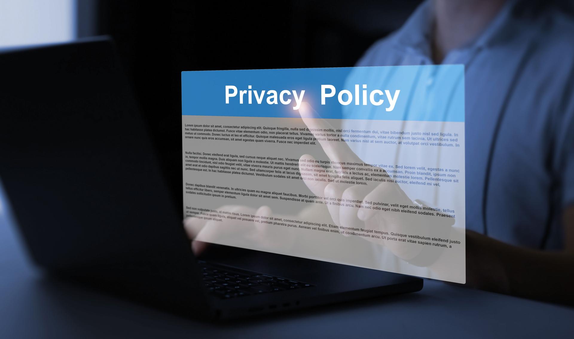 Privacy policy and legal agreement.Terms of Use and conditions
